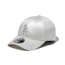 画像1: NEW ERA   9FORTY White Day Rhinestone ラインストーン ロサンゼルス・ドジャース クローム (1)