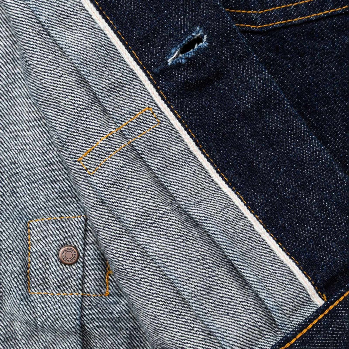 画像9: CALEE  1st TYPE DENIM JACKET (9)