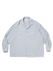 画像6: COOTIE   Double Gauze Check Open Collar L/S Shirts (6)