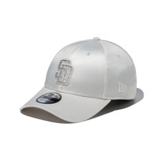 画像1: NEW ERA   9FORTY White Day Rhinestone ラインストーン サンディエゴ・パドレス クローム (1)