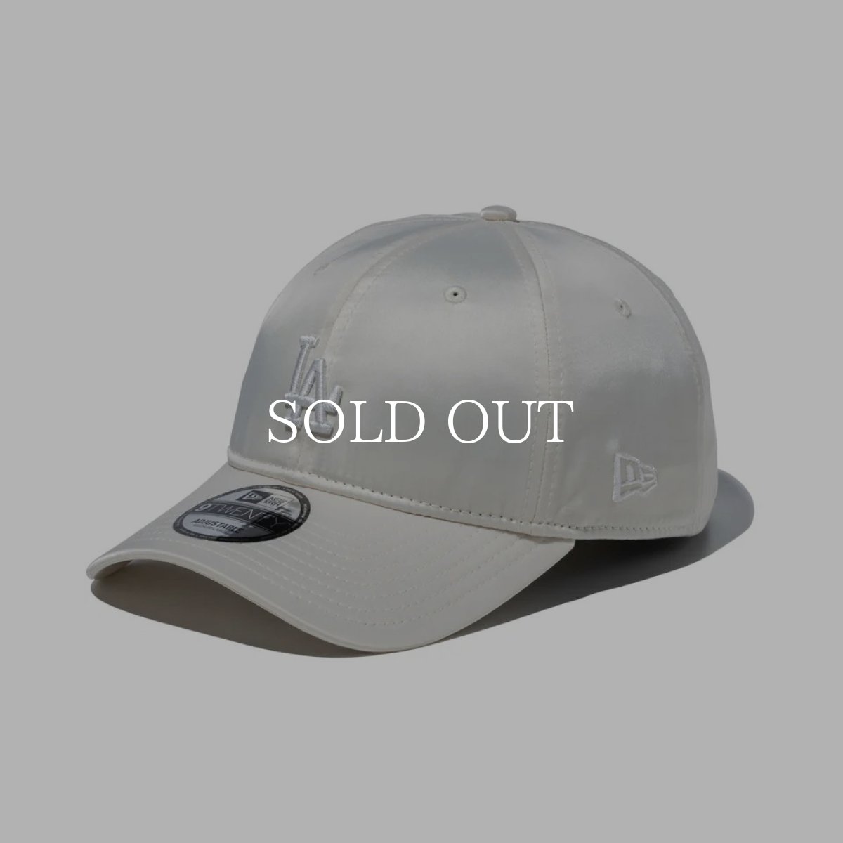 画像1: NEW ERA  9TWENTY White Day ロサンゼルス・ドジャース クローム (1)