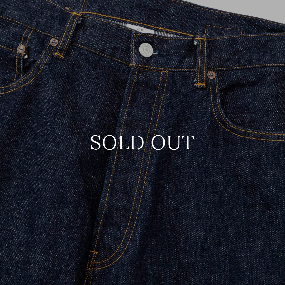 画像3: CALEE  VINTAGE REPRODUCT DENIM PANTS (3)