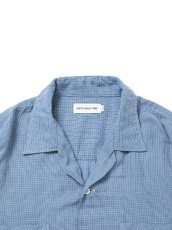 画像3: COOTIE   Double Gauze Check Open Collar L/S Shirts (3)