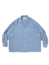 画像1: COOTIE   Double Gauze Check Open Collar L/S Shirts (1)