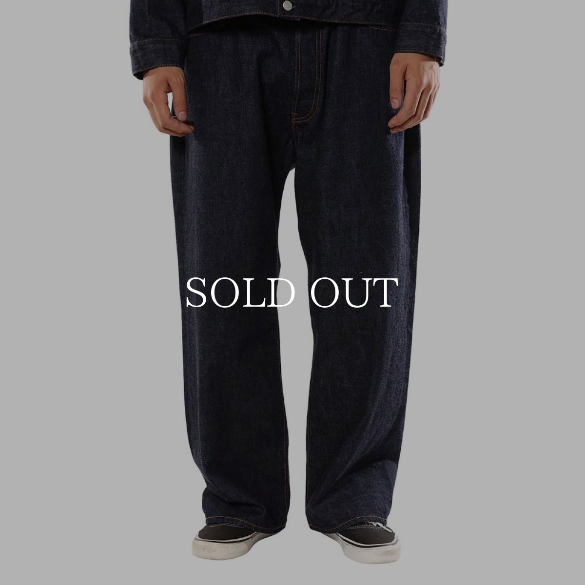 画像2: CALEE  VINTAGE REPRODUCT DENIM PANTS (2)