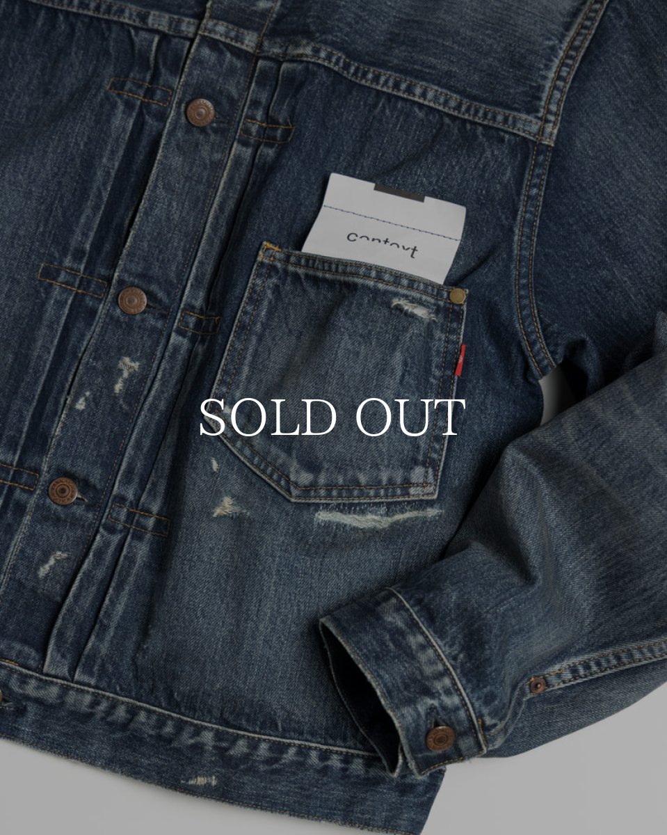 画像7: ANACHRONORM  FRONT TUCK DENIM JACKET (7)