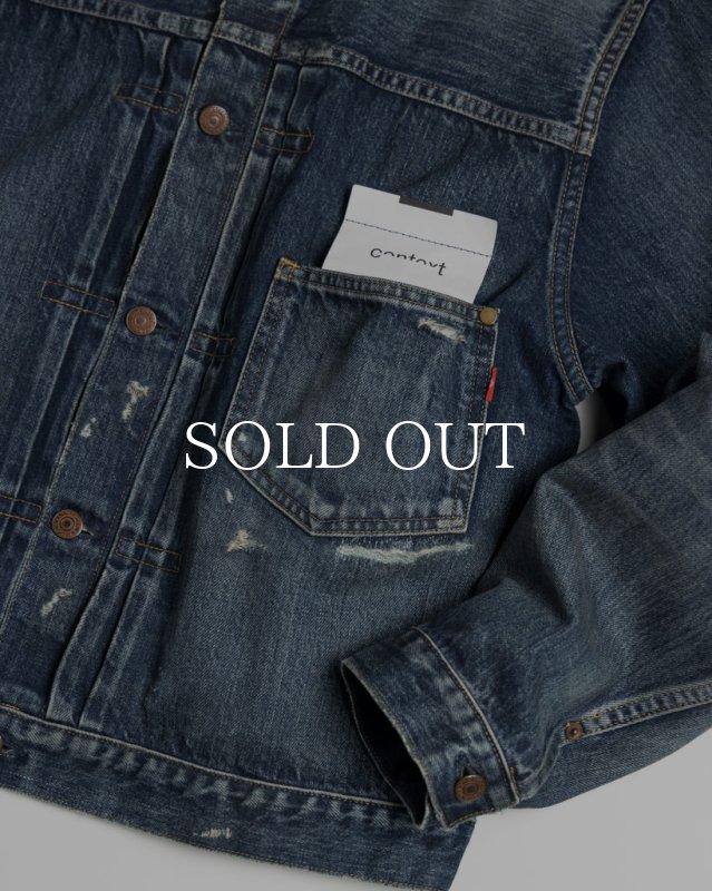 ANACHRONORM FRONT TUCK DENIM JACKET CONTEXT-005-26R 公式通販