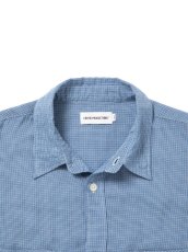 画像3: COOTIE   Double Gauze Check Oversized L/S Shirts (3)