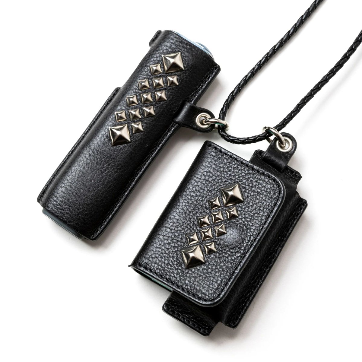 画像3: CALEE  STUDS LEATHER IQOS & HEAT STICK CASE (3)