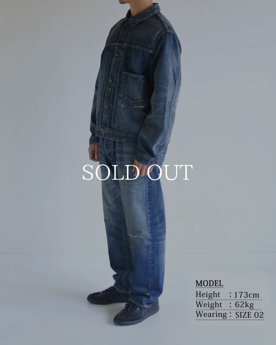 画像4: ANACHRONORM  FRONT TUCK DENIM JACKET (4)