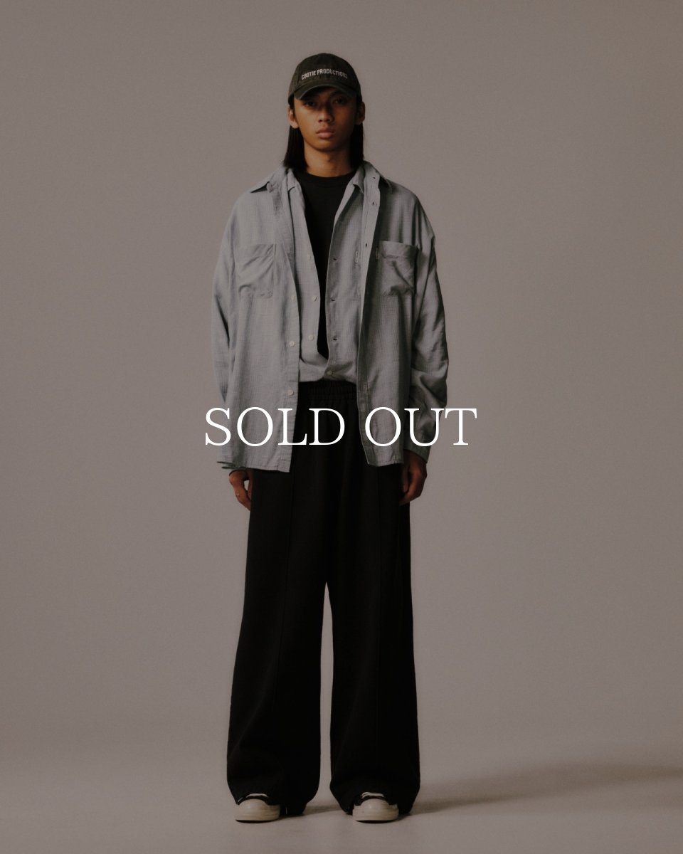 画像7: COOTIE PRODUCTIONS   Double Gauze Check Open Collar L/S Shirts (7)