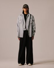 画像7: COOTIE   Double Gauze Check Open Collar L/S Shirts (7)