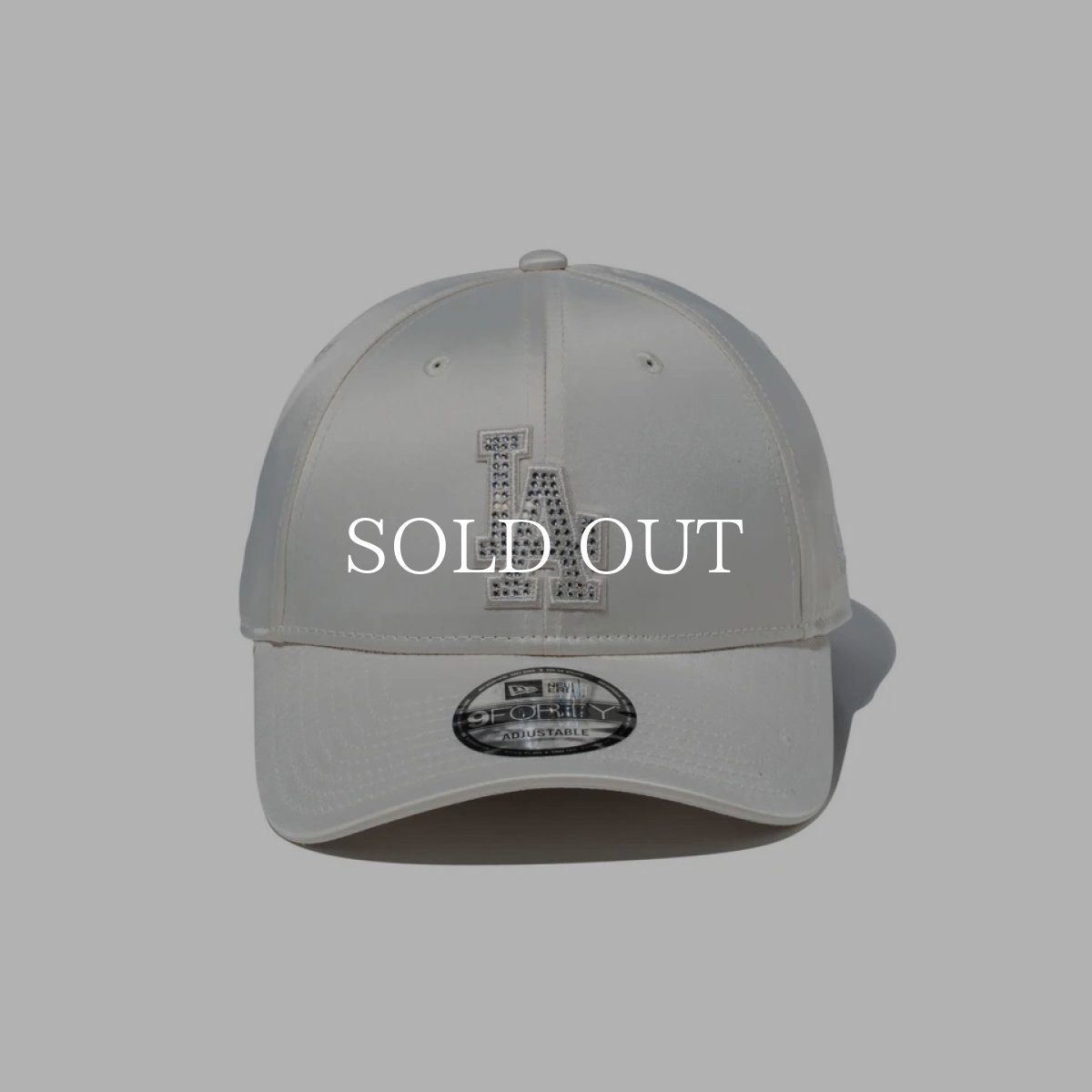 画像7: NEW ERA   9FORTY White Day Rhinestone ラインストーン ロサンゼルス・ドジャース クローム (7)