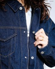 画像6: nonnative  TRUCKER BLOUSON COTTON 11.5oz DENIM OW WITH WINDSTOPPER® (6)