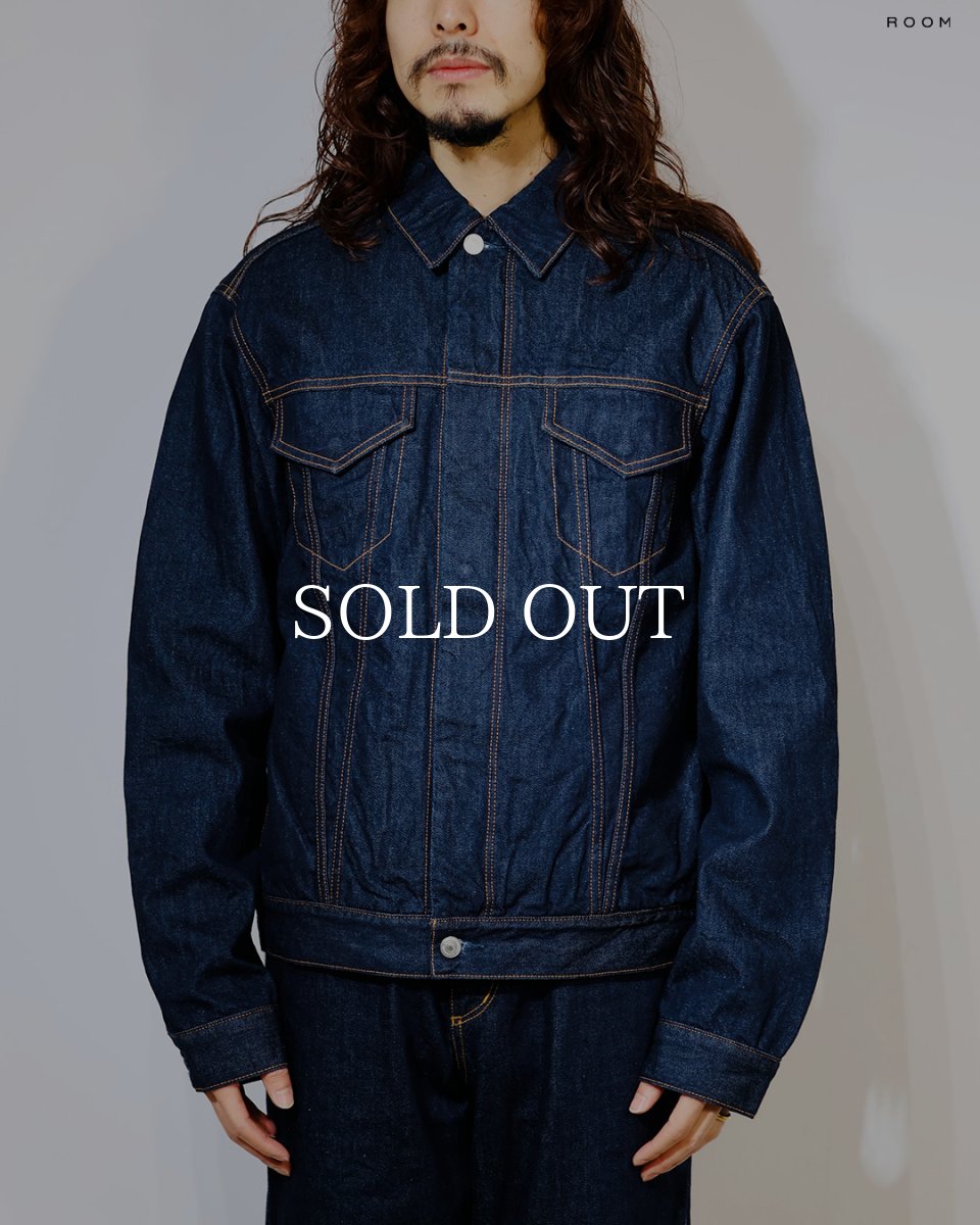 画像2: nonnative  TRUCKER BLOUSON COTTON 11.5oz DENIM OW WITH WINDSTOPPER? (2)