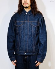 画像2: nonnative  TRUCKER BLOUSON COTTON 11.5oz DENIM OW WITH WINDSTOPPER® (2)