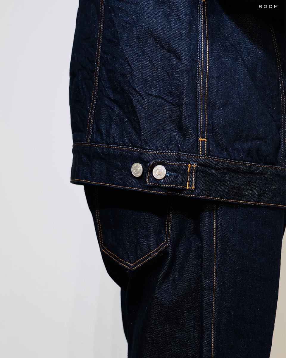 画像10: nonnative  TRUCKER BLOUSON COTTON 11.5oz DENIM OW WITH WINDSTOPPER® (10)