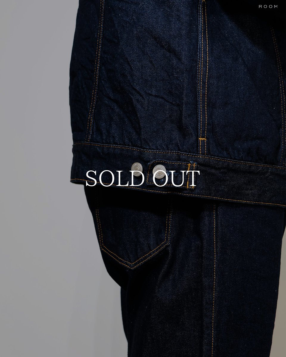 画像10: nonnative  TRUCKER BLOUSON COTTON 11.5oz DENIM OW WITH WINDSTOPPER? (10)