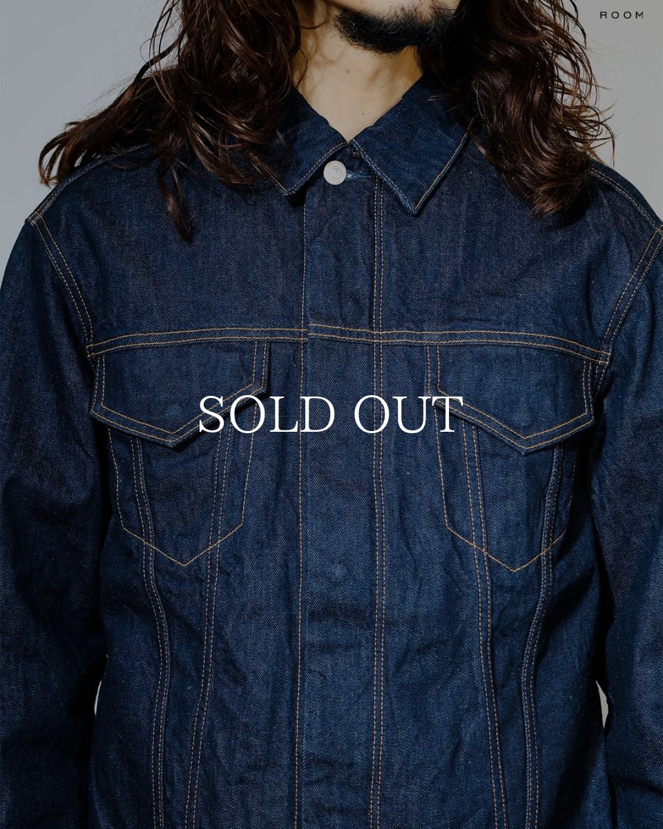 画像4: nonnative  TRUCKER BLOUSON COTTON 11.5oz DENIM OW WITH WINDSTOPPER? (4)