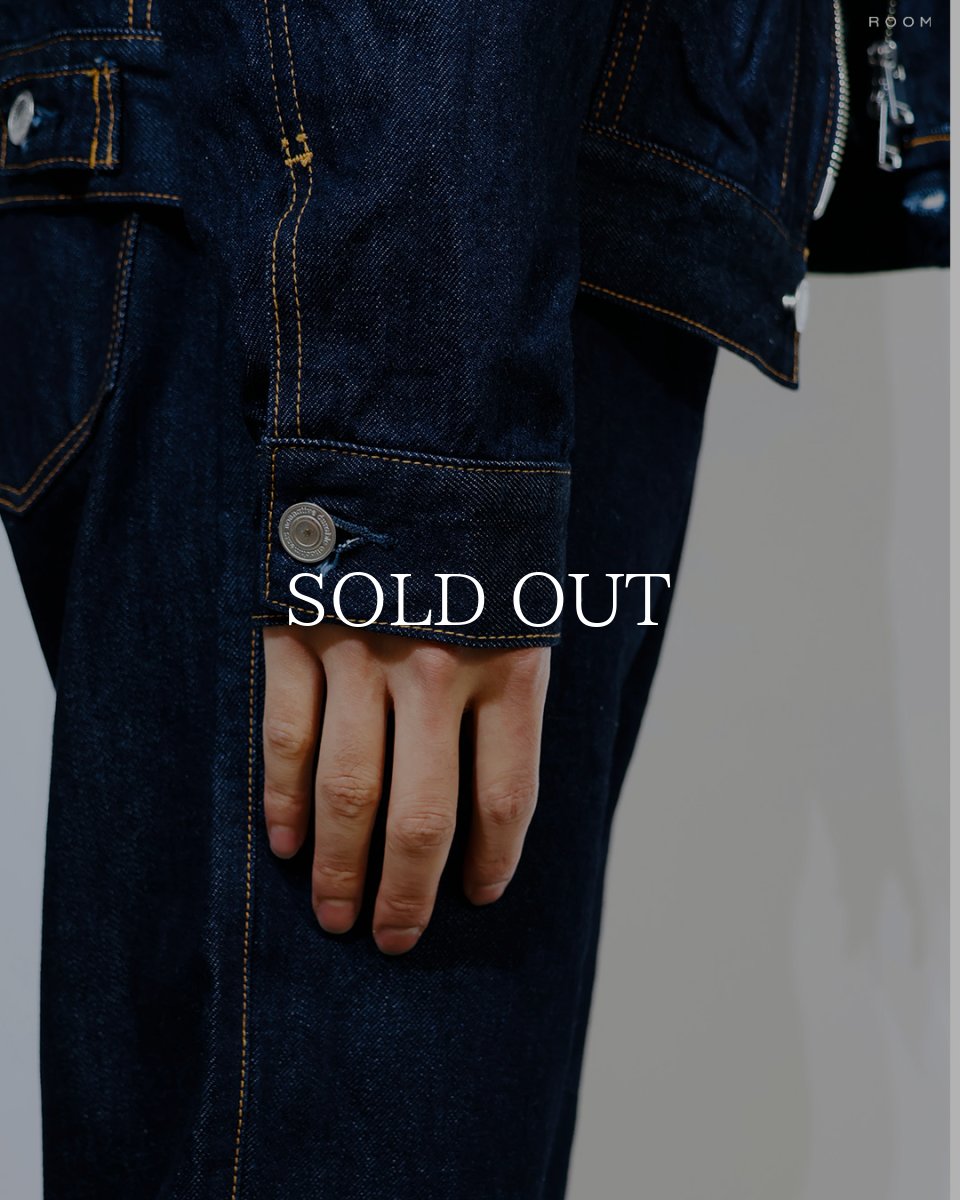 画像9: nonnative  TRUCKER BLOUSON COTTON 11.5oz DENIM OW WITH WINDSTOPPER? (9)