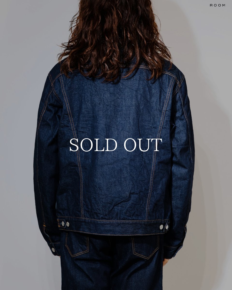 画像3: nonnative  TRUCKER BLOUSON COTTON 11.5oz DENIM OW WITH WINDSTOPPER? (3)