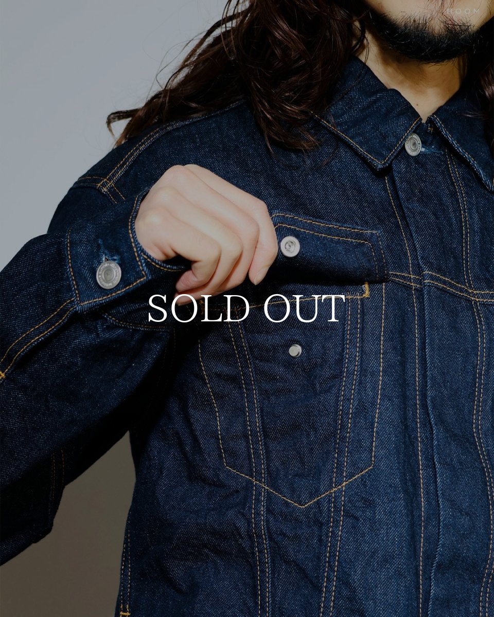 画像5: nonnative  TRUCKER BLOUSON COTTON 11.5oz DENIM OW WITH WINDSTOPPER? (5)