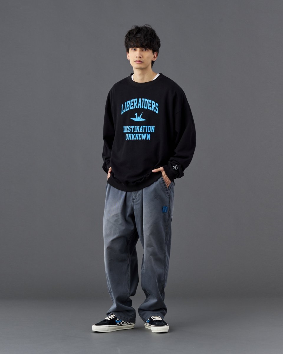 画像6: Liberaiders  FRENCH TERRY CREWNECK (6)