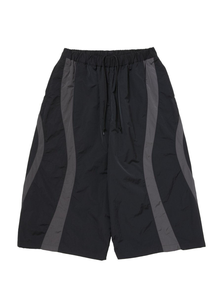 画像1: COOTIE   Nylon Paneling Shin Cut Wide Track Pants (1)