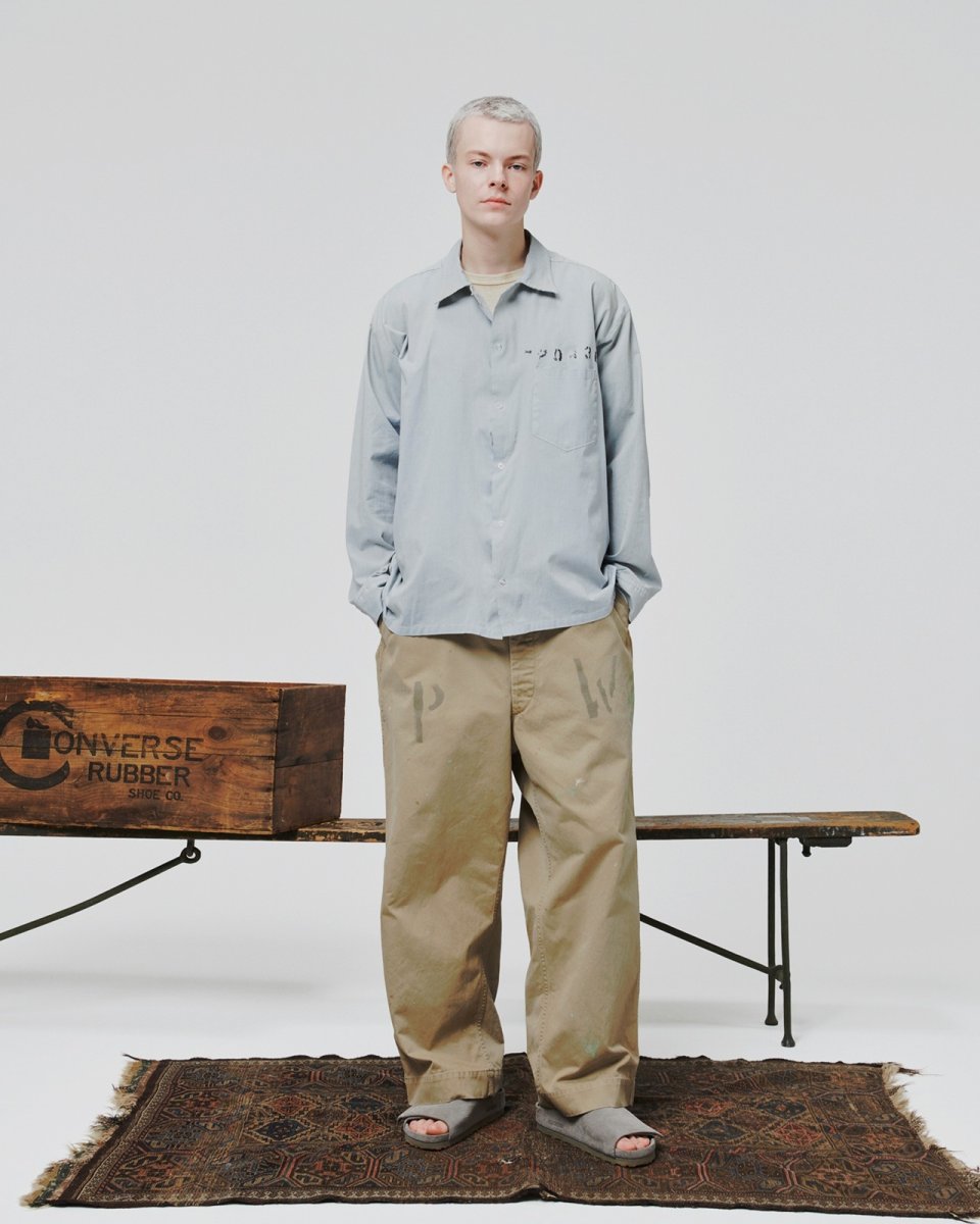 画像29: BOW WOW  PW 41 KHAKI TROUSERS AGED (29)
