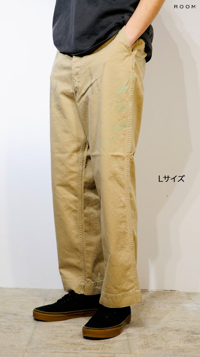 画像4: BOW WOW  PW 41 KHAKI TROUSERS AGED (4)