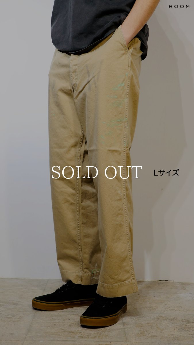 画像4: BOW WOW  PW 41 KHAKI TROUSERS AGED (4)