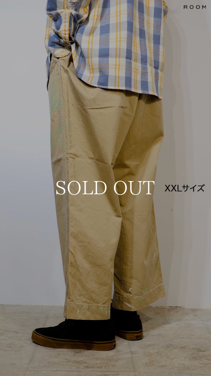 画像8: BOW WOW  PW 41 KHAKI TROUSERS AGED (8)