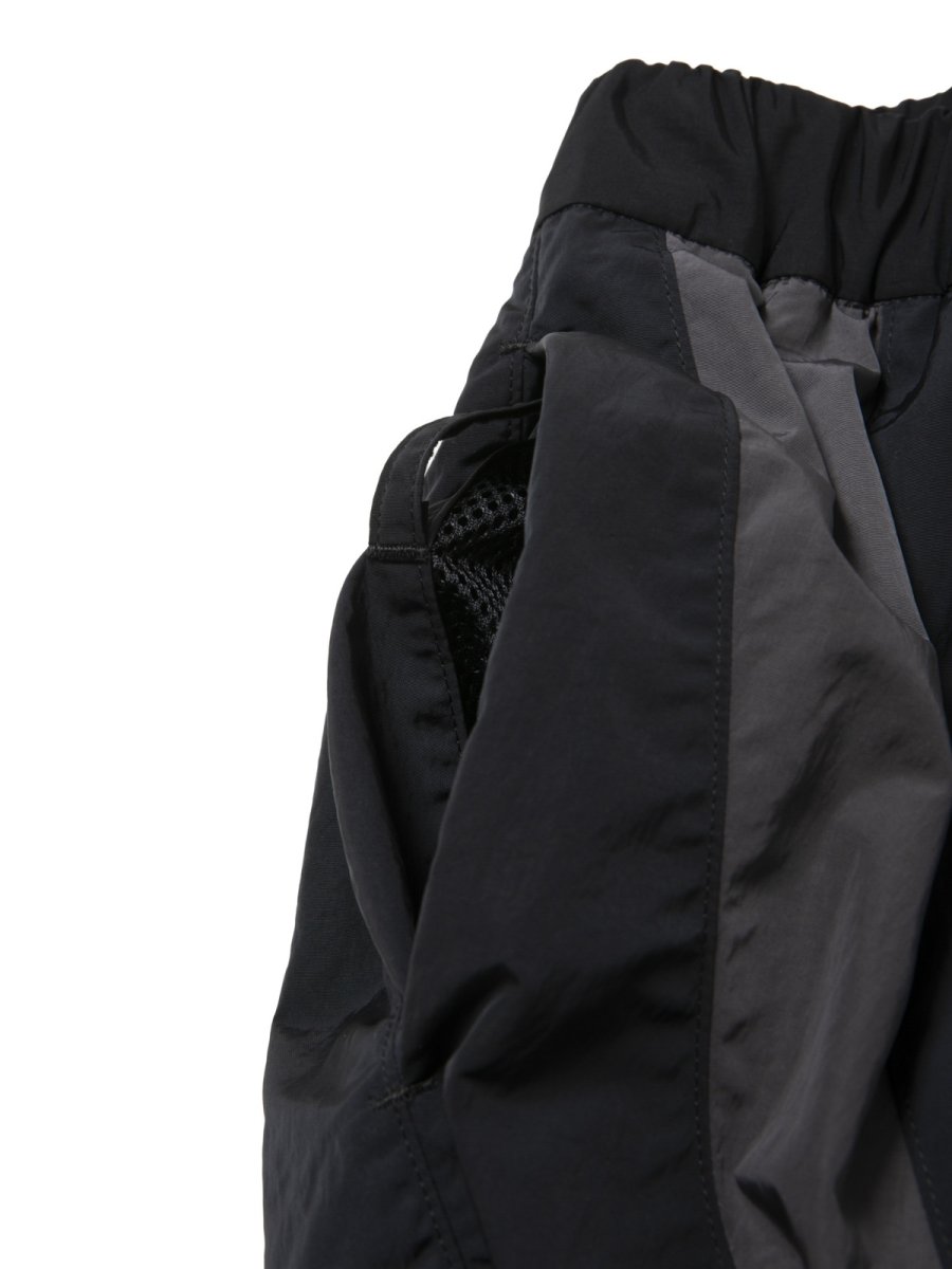 画像7: COOTIE   Nylon Paneling Shin Cut Wide Track Pants (7)