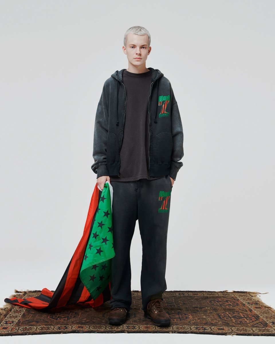 画像19: BOW WOW  #7 VINYL SWEAT PANTS AGED (19)