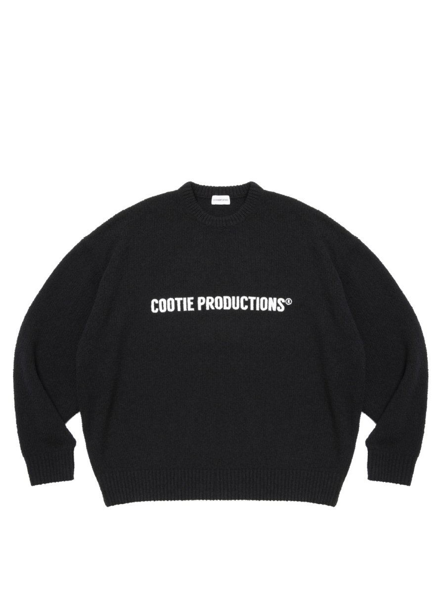 画像1: COOTIE   N/C Boucle Knit Crew (1)