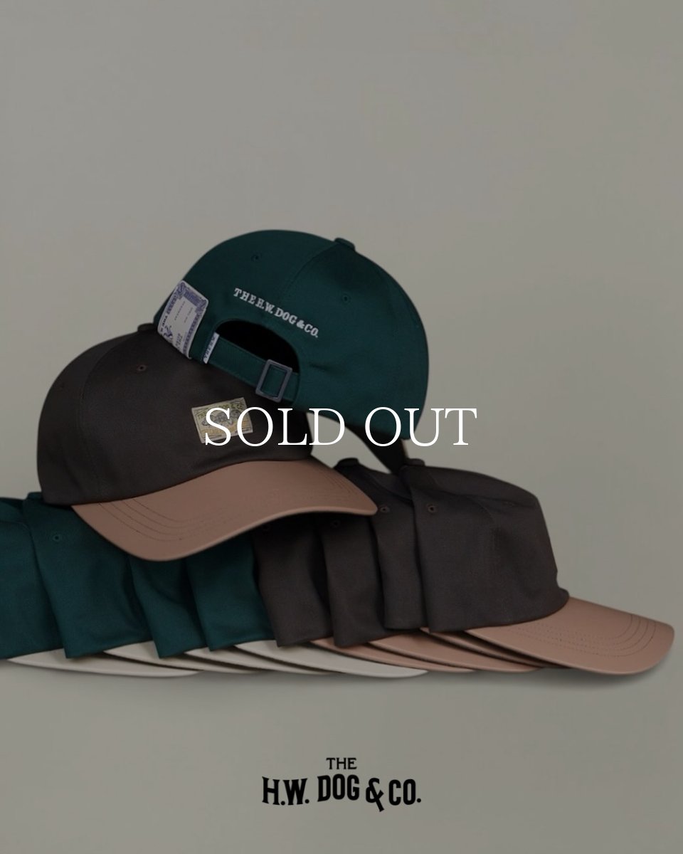 画像22: THE H.W.DOG&CO.  BIG BRIM CAP (22)