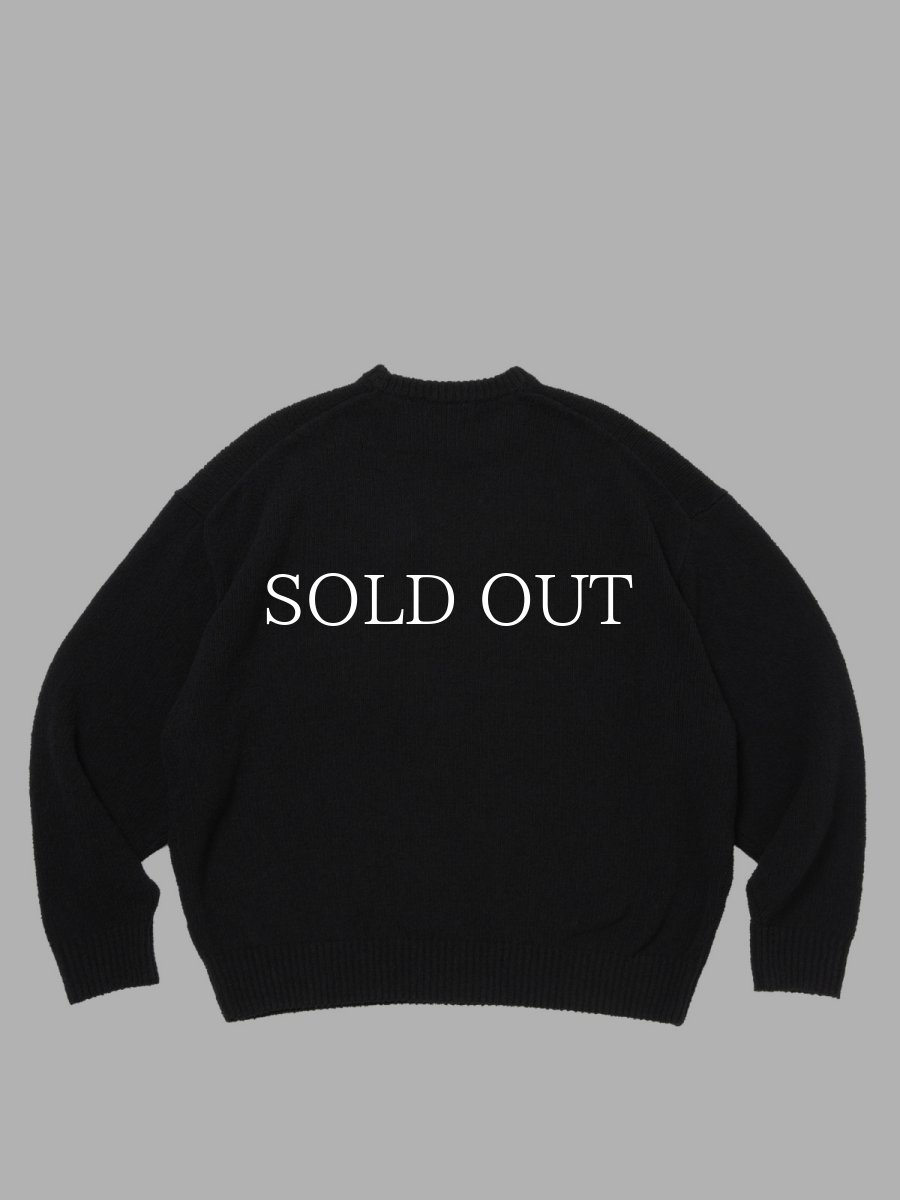 画像2: COOTIE PRODUCTIONS   N/C Boucle Knit Crew (2)