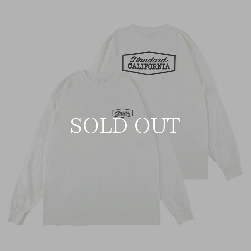 STANDARD CALIFORNIA SD Heavyweight Stadium Logo Long Sleeve T