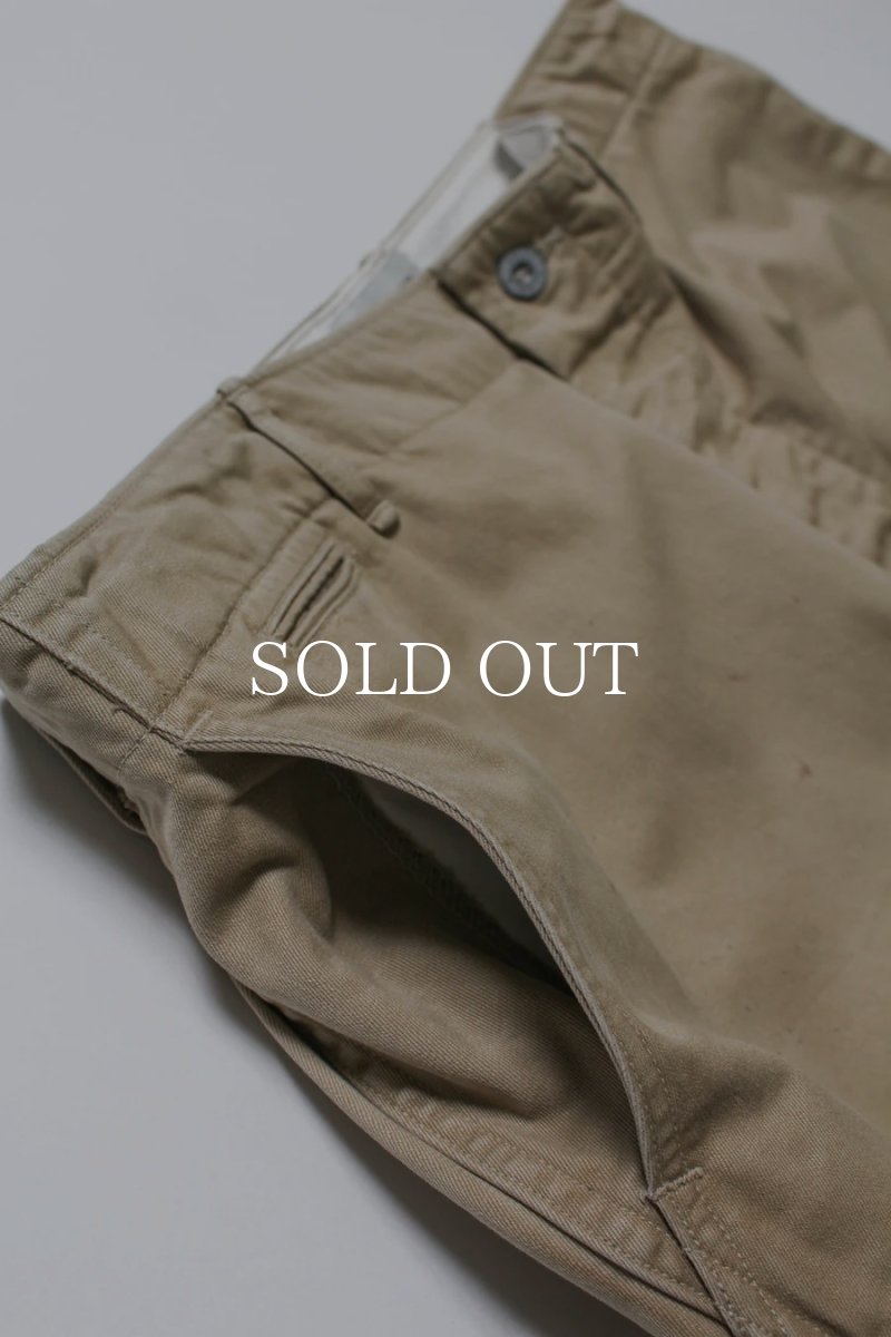 画像14: BOW WOW  PW 41 KHAKI TROUSERS AGED (14)