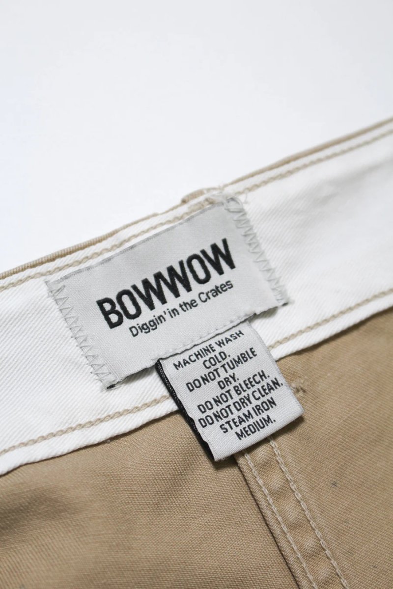 画像9: BOW WOW  PW 41 KHAKI TROUSERS AGED (9)