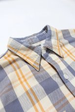 画像9: BOW WOW  UNIQUE POCKET CHECKED FLANNEL SHIRT AGED (9)