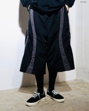 画像3: COOTIE   Nylon Paneling Shin Cut Wide Track Pants (3)