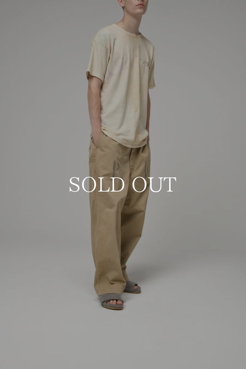 画像34: BOW WOW  PW 41 KHAKI TROUSERS AGED (34)