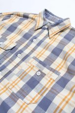 画像18: BOW WOW  UNIQUE POCKET CHECKED FLANNEL SHIRT AGED (18)