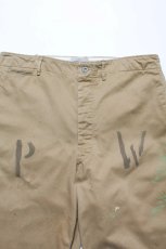 画像17: BOW WOW  PW 41 KHAKI TROUSERS AGED (17)