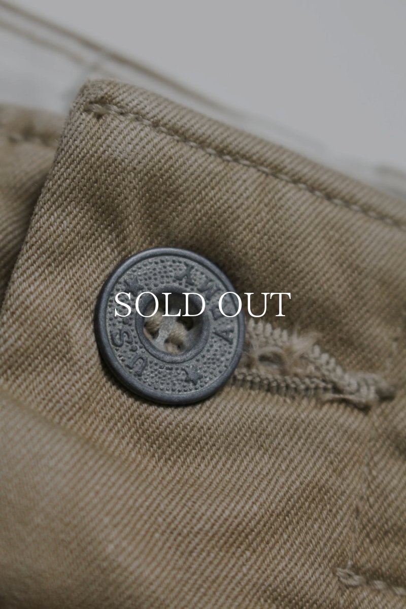 画像12: BOW WOW  PW 41 KHAKI TROUSERS AGED (12)