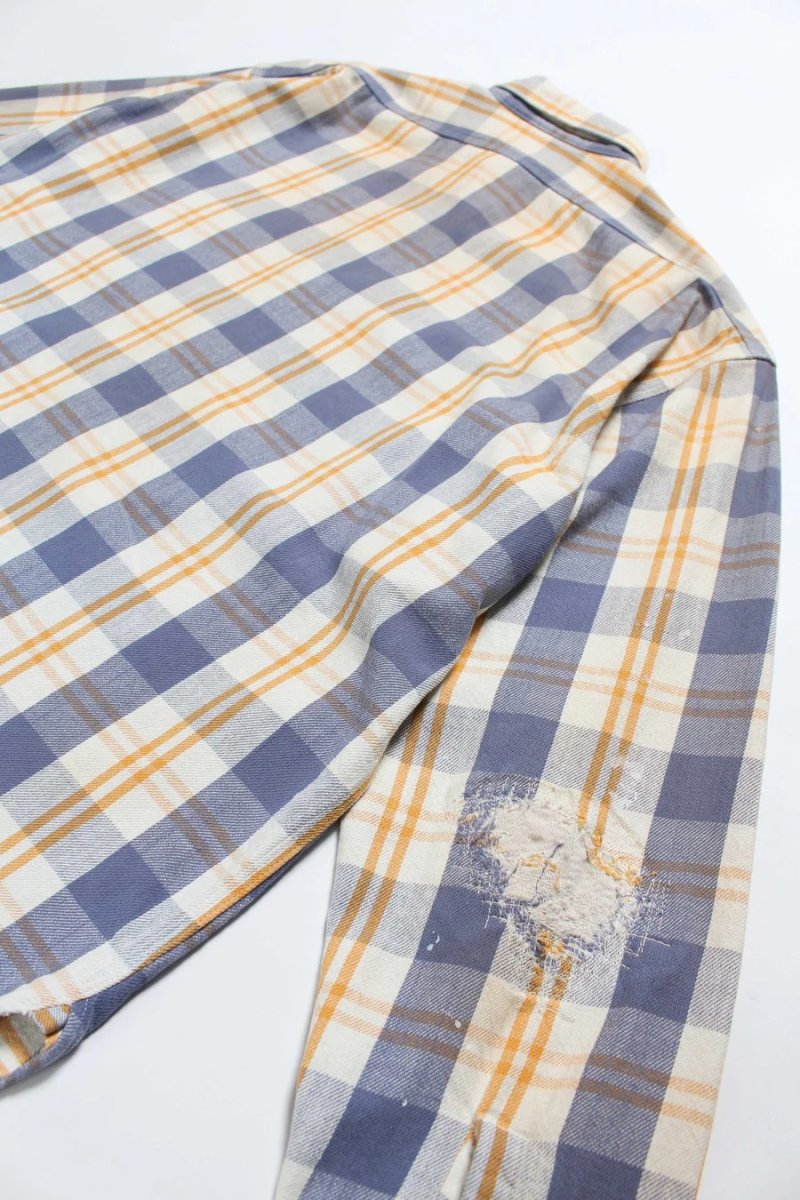 画像27: BOW WOW  UNIQUE POCKET CHECKED FLANNEL SHIRT AGED (27)