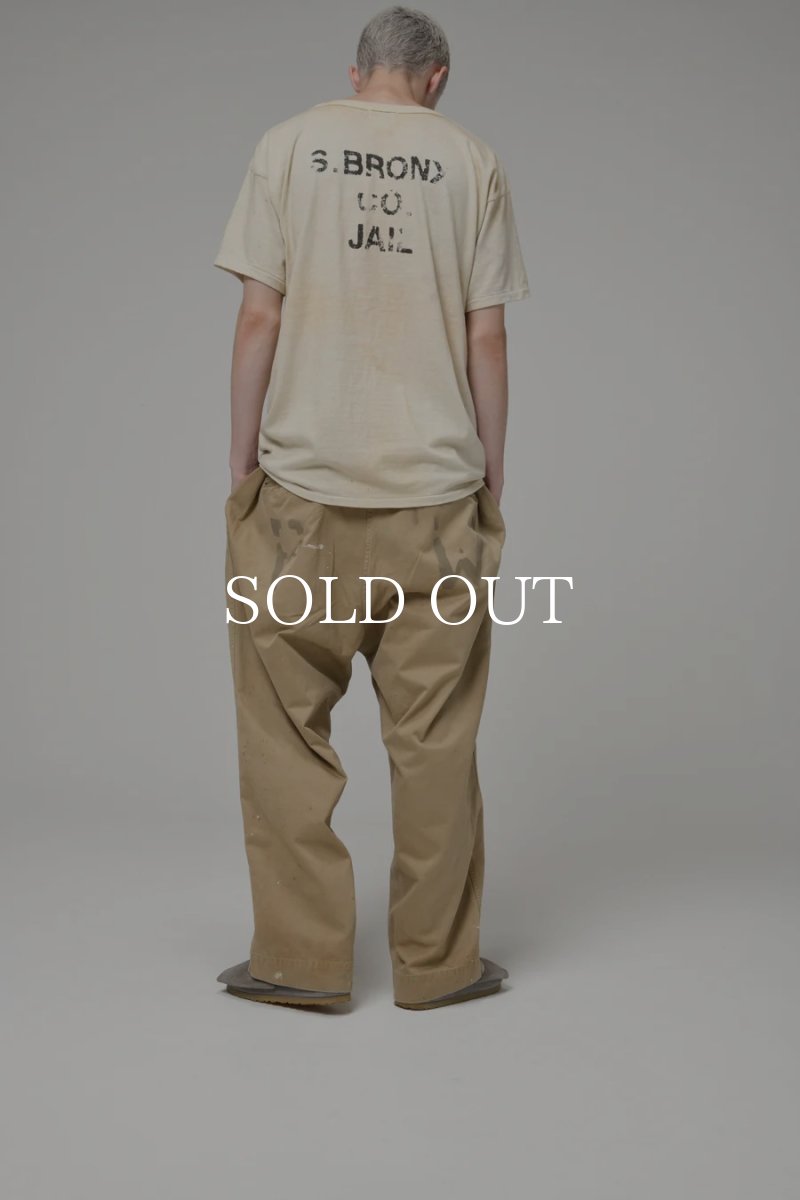 画像33: BOW WOW  PW 41 KHAKI TROUSERS AGED (33)