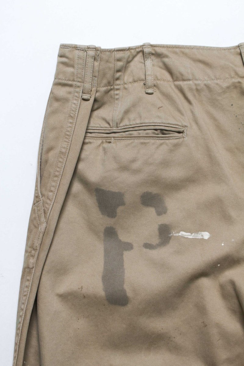 画像25: BOW WOW  PW 41 KHAKI TROUSERS AGED (25)