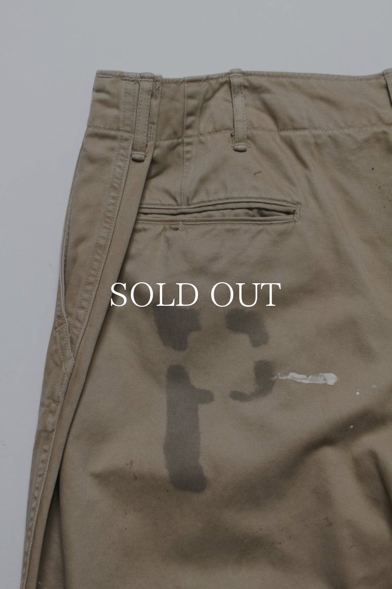 画像25: BOW WOW  PW 41 KHAKI TROUSERS AGED (25)